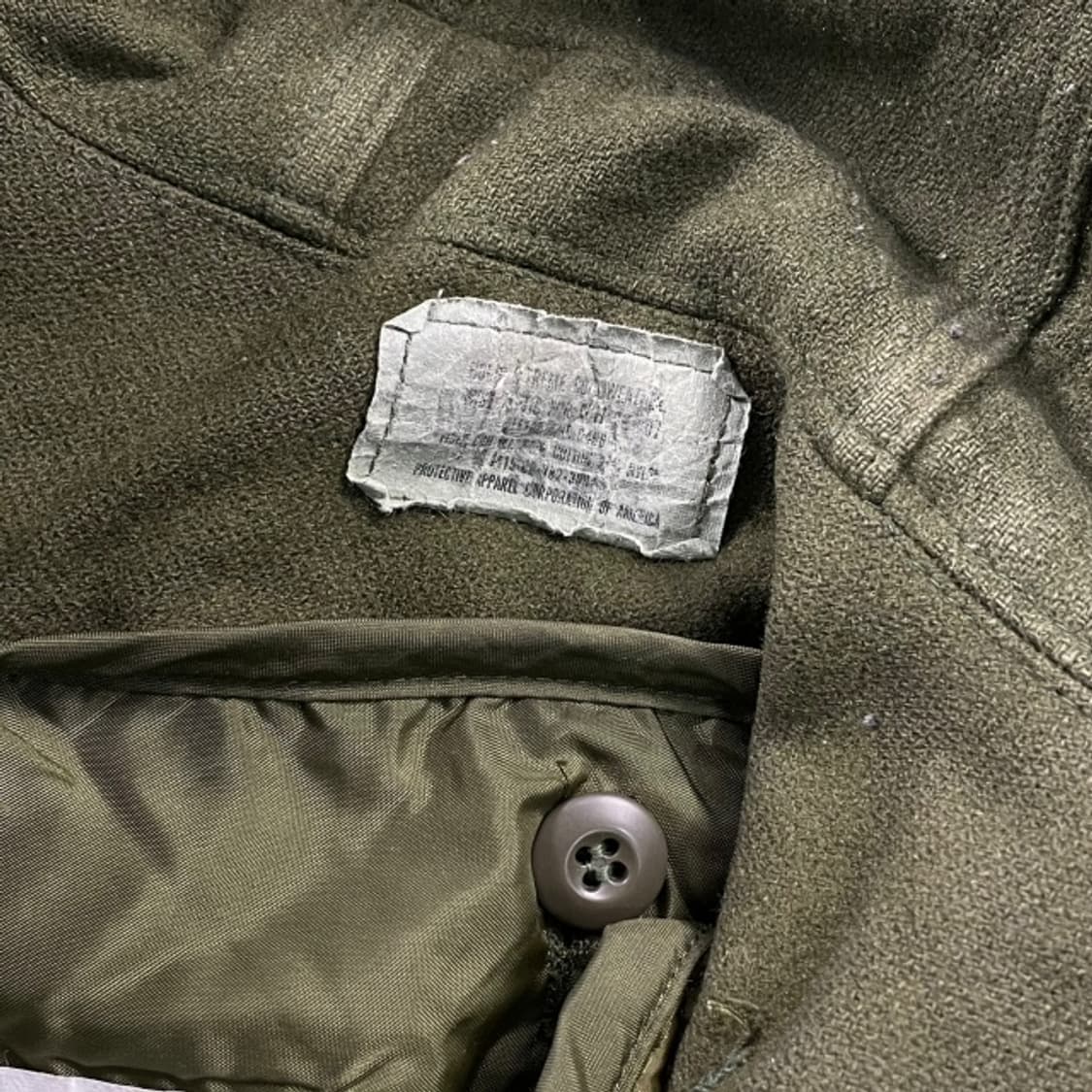 100 80ss M-65 오리지날 개파 야상 자켓 상품이미지4