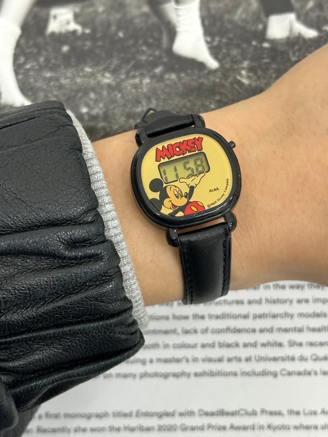 세이코 알바 미키마우스 디지털 시계  상품이미지10