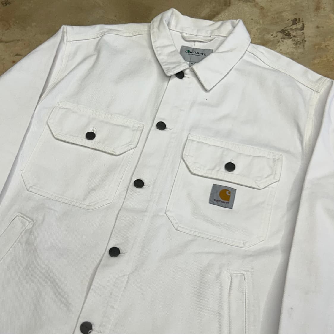🫶🏻 칼하트 투 포켓 White 자켓 🫶🏻 상품이미지2