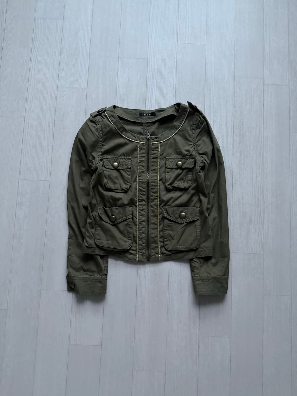 JPN 포켓 카키 자켓 상품이미지6