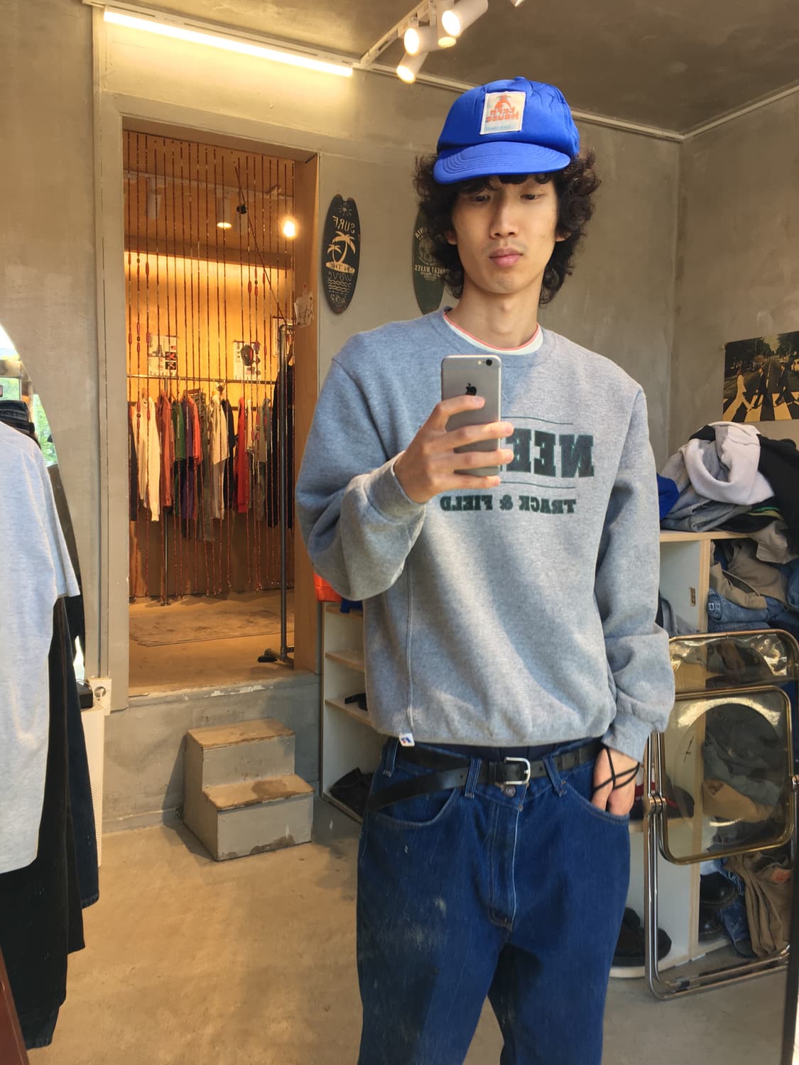 00s 러셀 스웻 정핏 핏감 상품이미지1