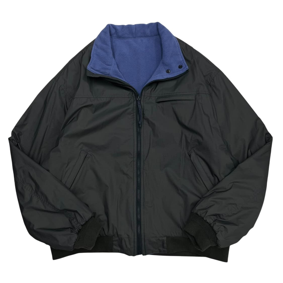 디스이즈네버댓 블루 플리스 리버시블 차콜 자켓 L 상품이미지6