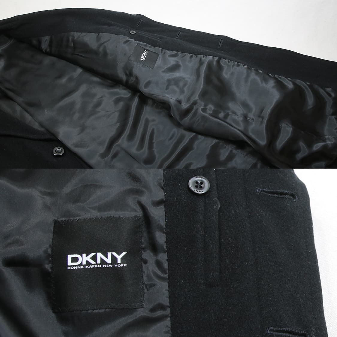(착용컷) DKNY 울 싱글 코트 (남성용 100-103) 상품이미지7