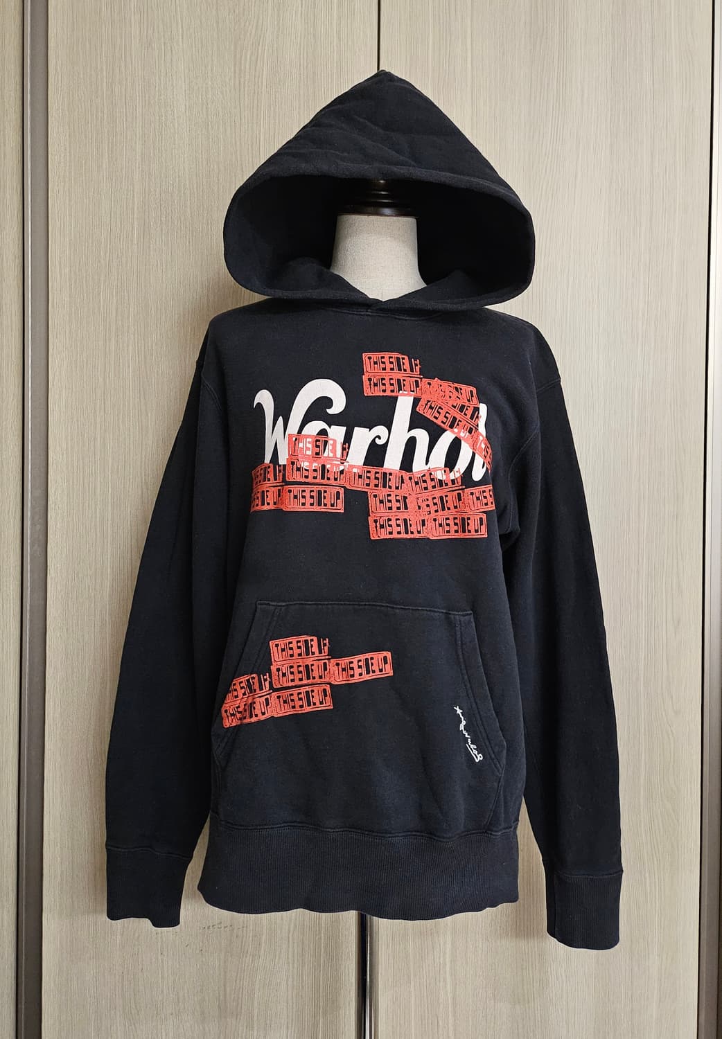 (리미티드한정판)유니클로 SPRZ NY 앤디워홀 콜라보 후드티 M 상품이미지1