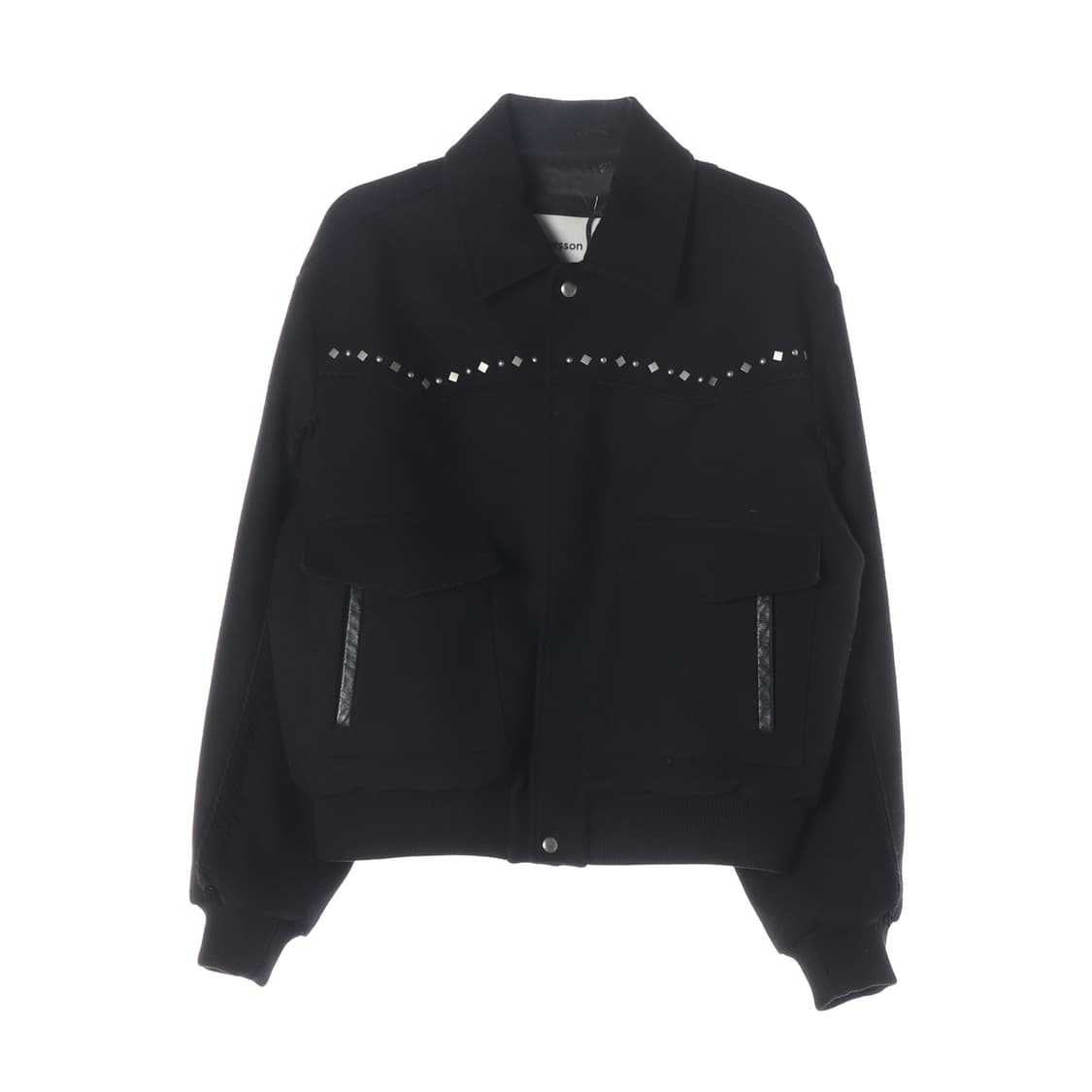 (새상품) 앤더슨벨 22FW 안드레스 울 웨스턴 블루종 재킷 상품이미지1