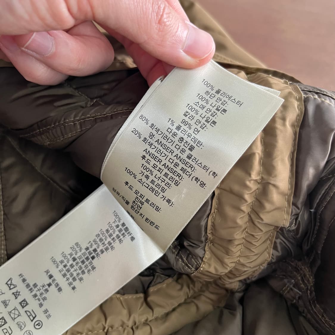 버버리브릿 우먼 구스다운 패딩점퍼 M 상품이미지9