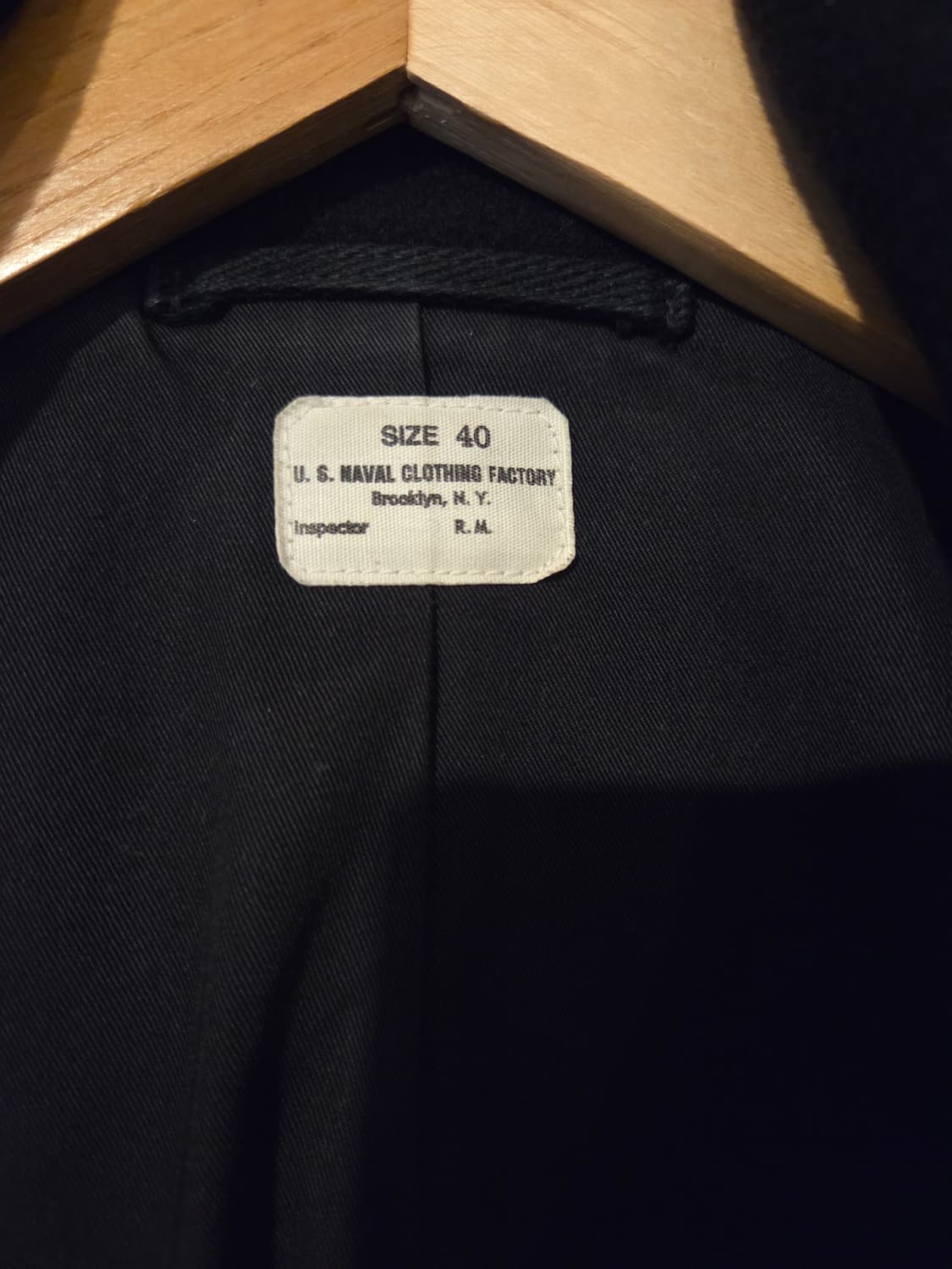 리얼맥코이 u.s 네이비 피코트 새상품급 판매합니다 상품이미지7