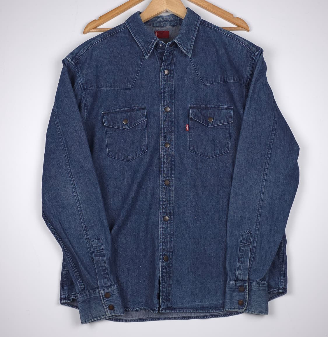 리바이스 레드탭 웨스턴 데님자켓 중청~진청 (L) 상품이미지1