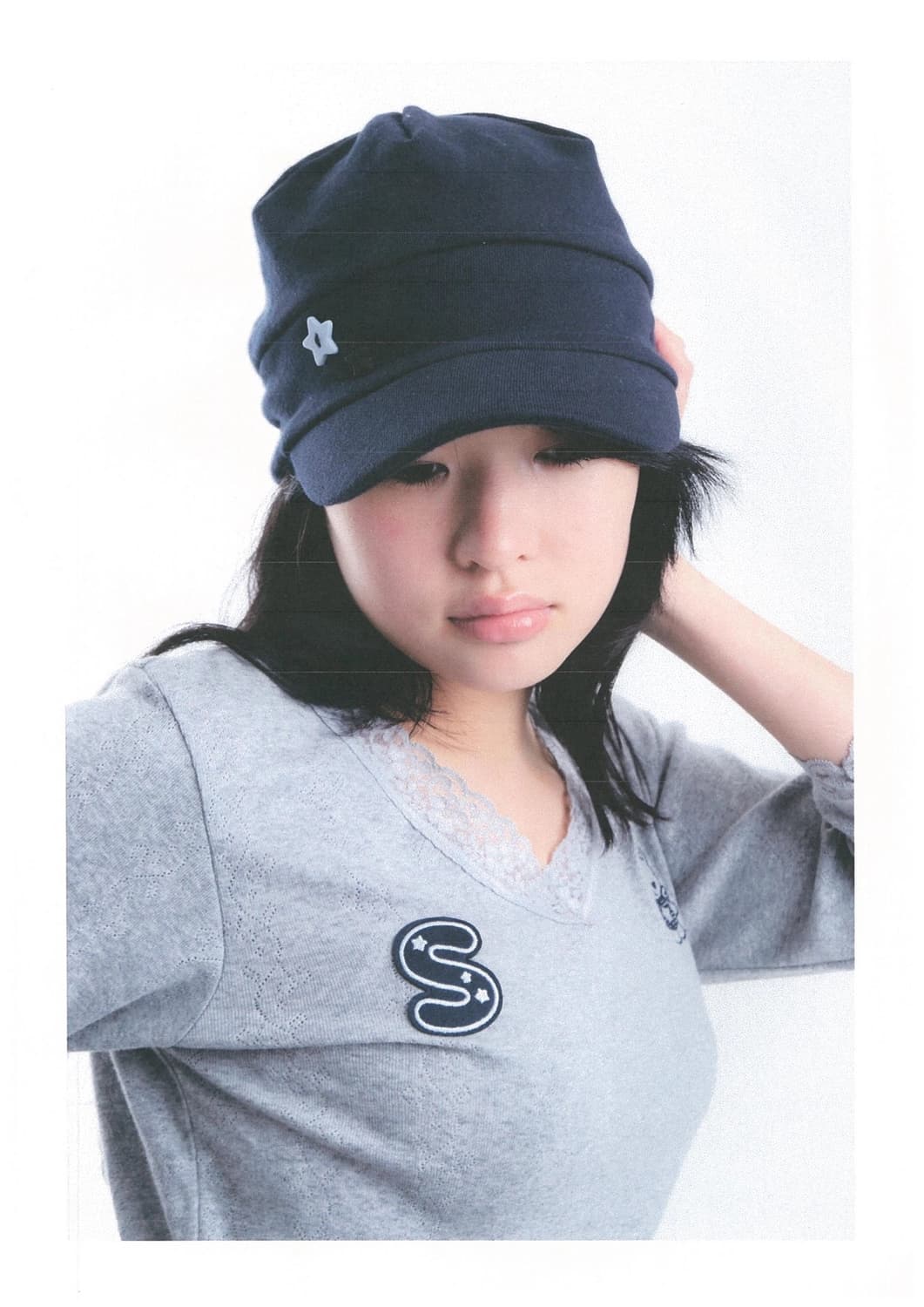 BUDDY LACE TOP GRAY 상품이미지5