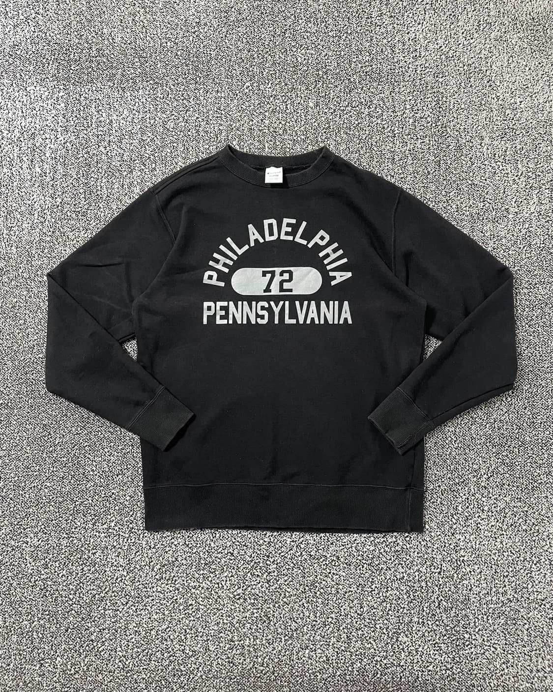 빈티지9. 챔피온 필라델피아 펜실베니아 맨투맨 스웻셔츠 롱 슬리브 빈티지 상품이미지1