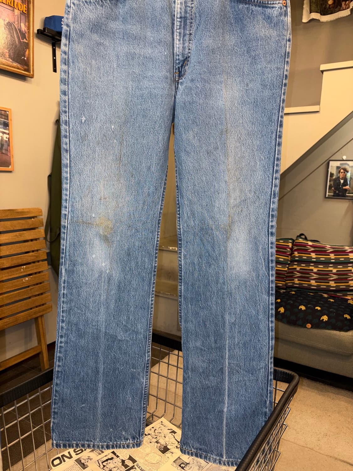 90’s Levi’s 517 USA flare denim pants 상품이미지7