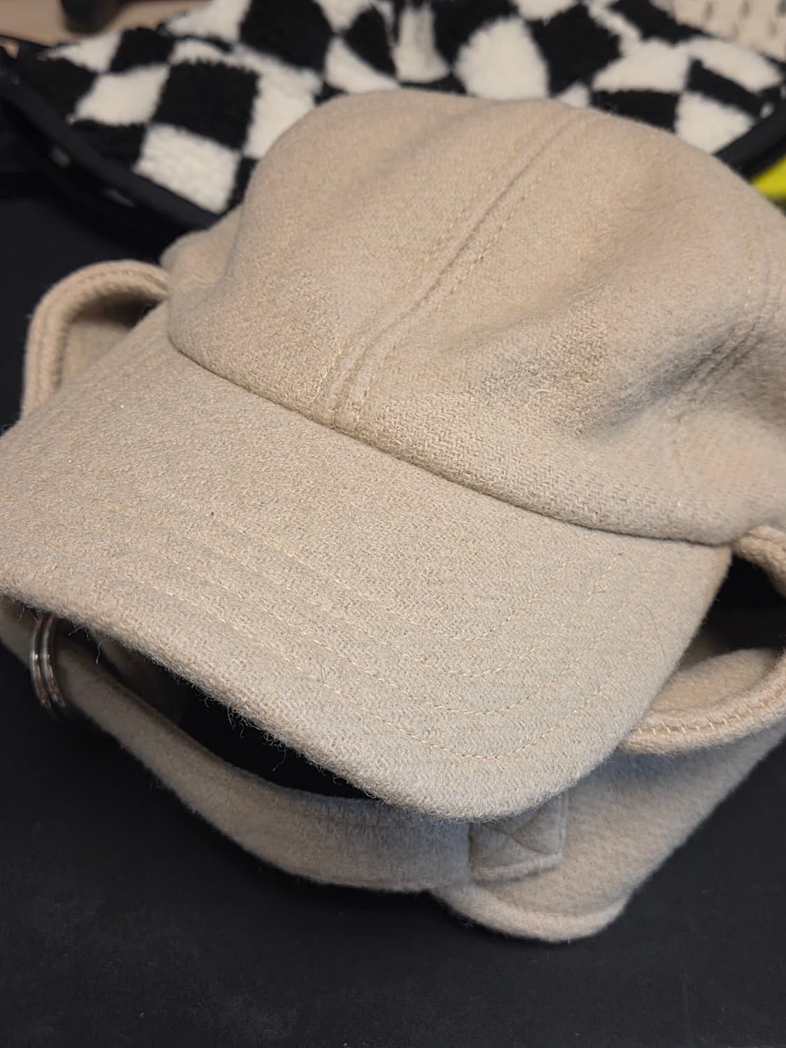 아미 울 이어플랩 캡 AMI Wool Earflap Cap 상품이미지3