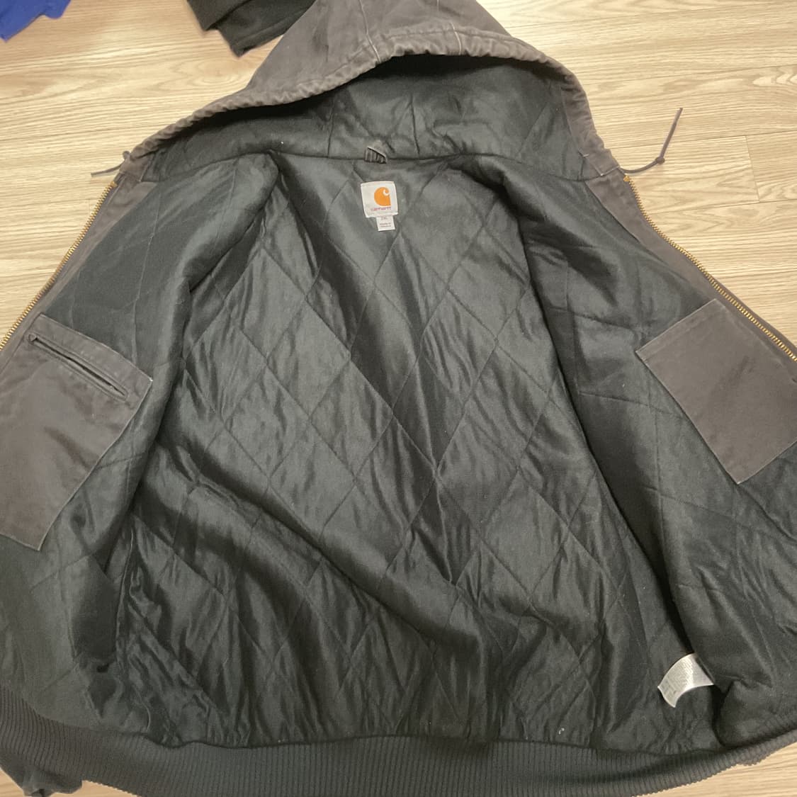 (J130) 샌드스톤 액티브 자켓(퀄팅안감)-BLACK 상품이미지4