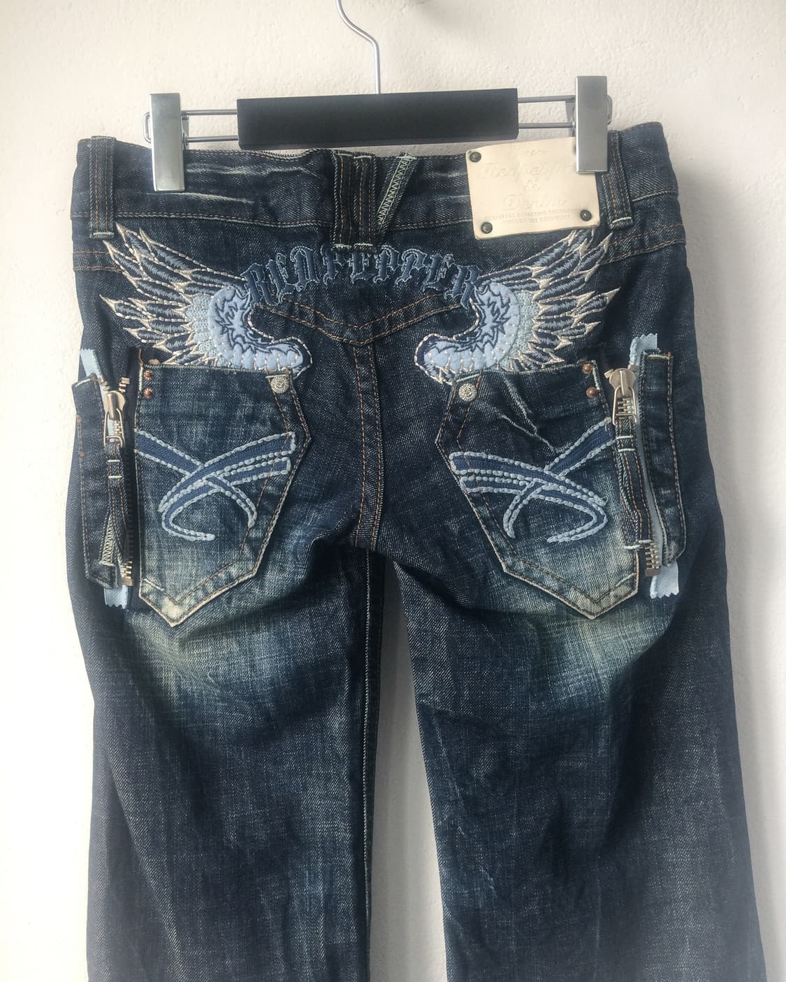 Red pepper denim pants 상품이미지1