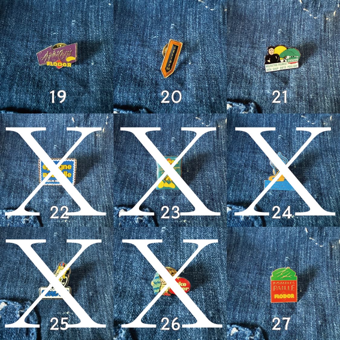 빈티지 핀 뱃지 상품이미지3