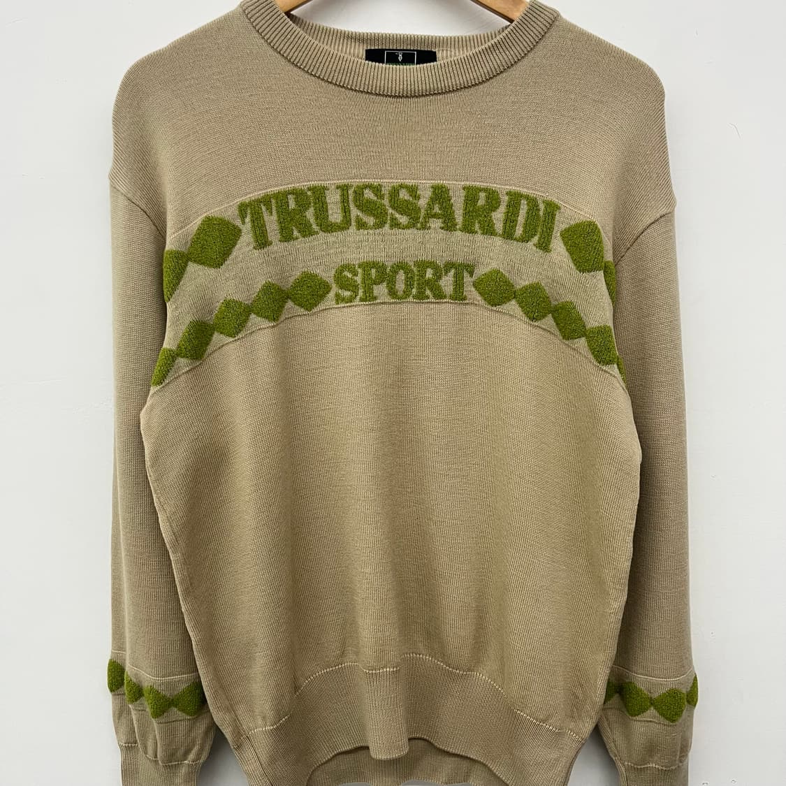 트루사르디 스포츠 니트 스웨터 남L 상품이미지2