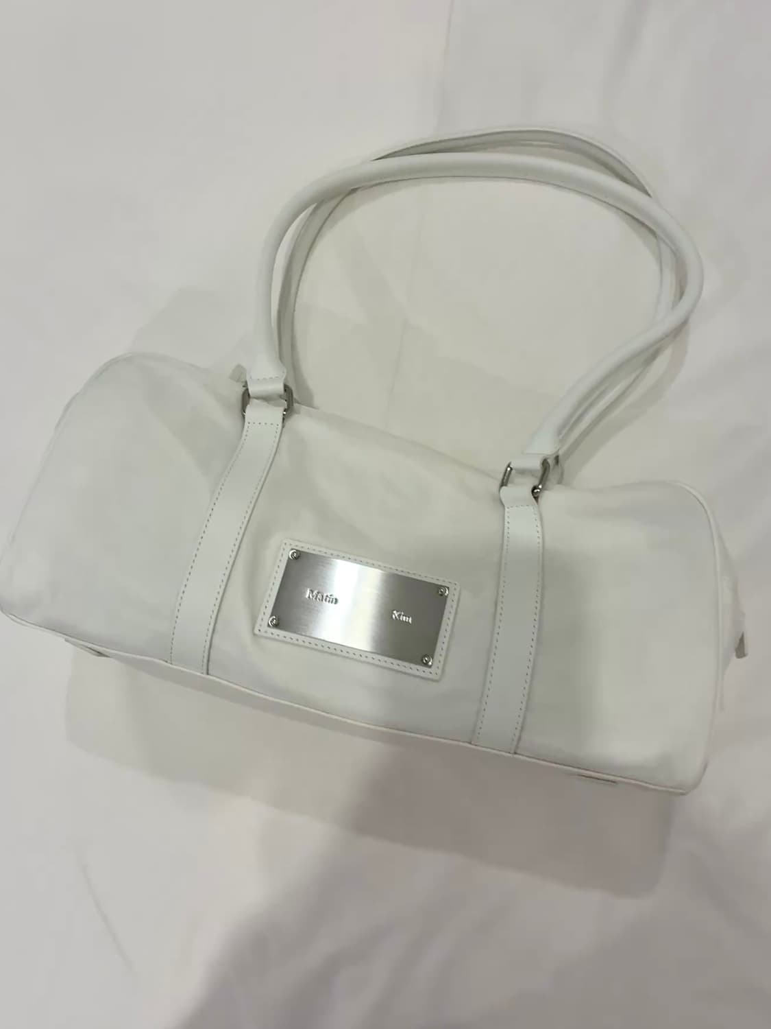 마뗑킴 스포티 토트백 화이트 상품이미지3