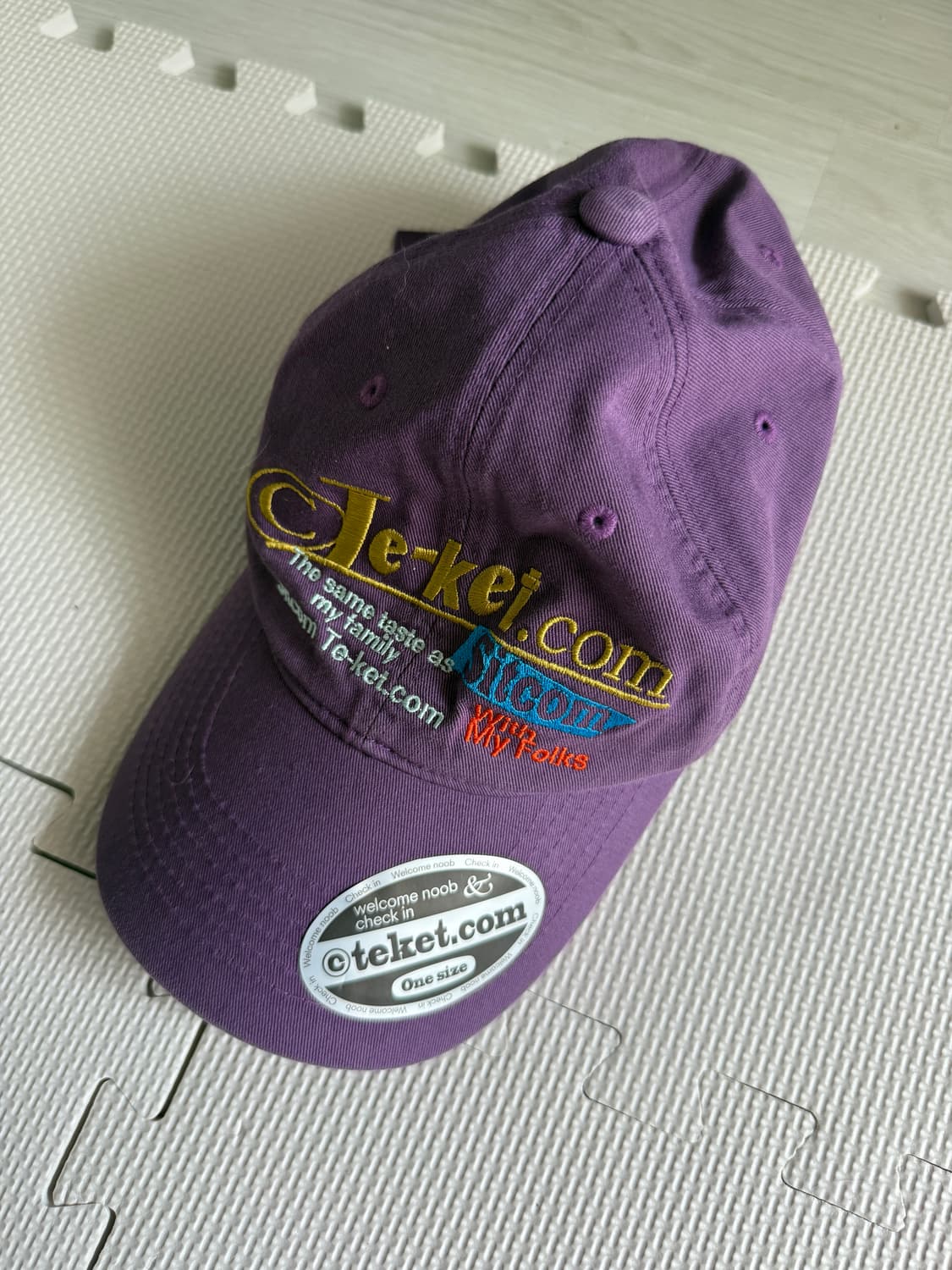 테켓 볼캡 상품이미지1