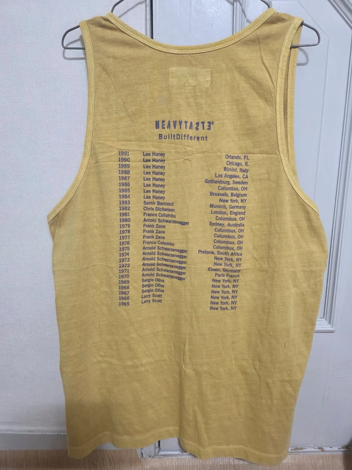 헤이스트 빈티지 워싱 슬리브리스 나시 1사이즈 상품이미지10