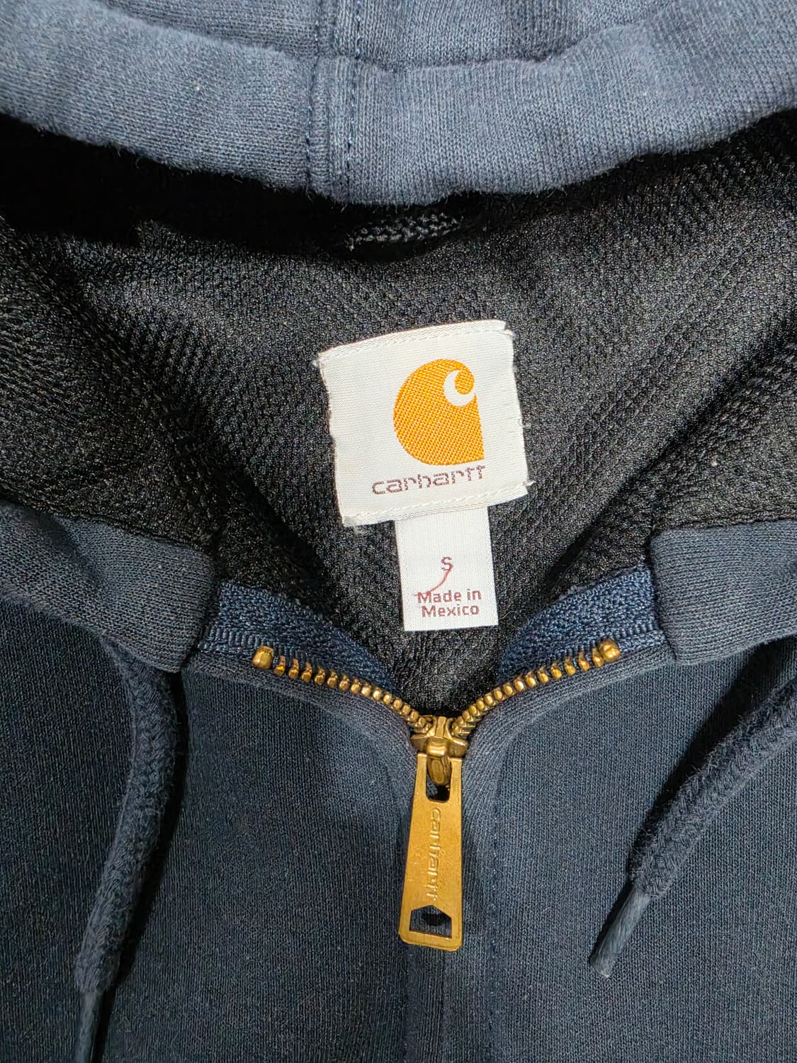 칼하트 레인 디펜더 써멀 후드집업 네이비 S 상품이미지7