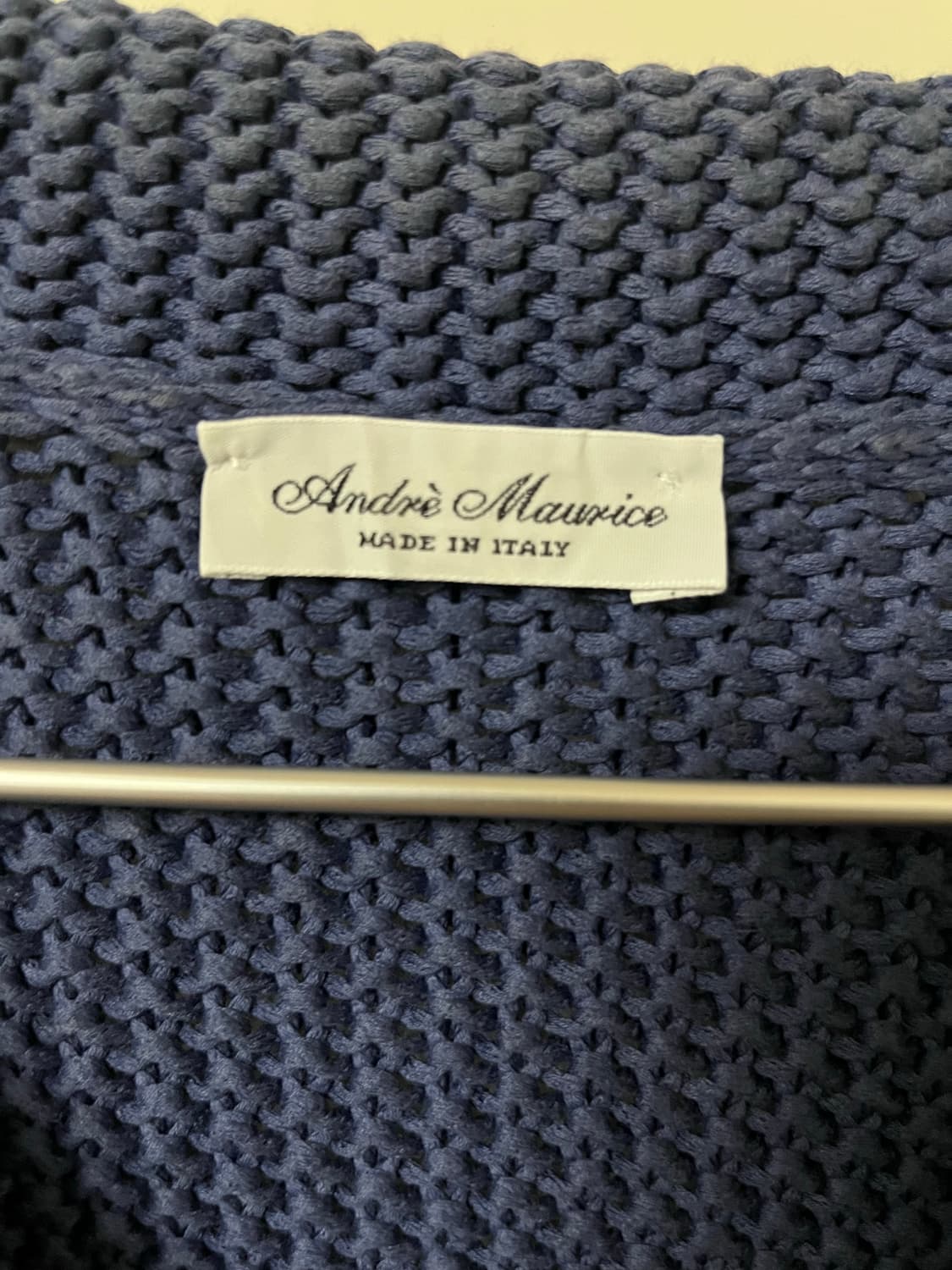 안드레모리스 made in italy cotton cardigan 상품이미지5