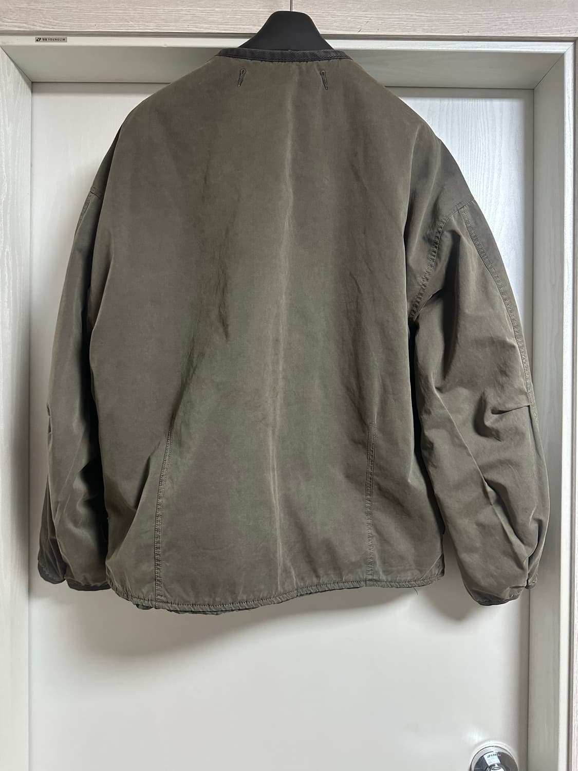 폴리테루 라이너 유즈드 올리브 퀄티드그린 4사이즈 상품이미지4