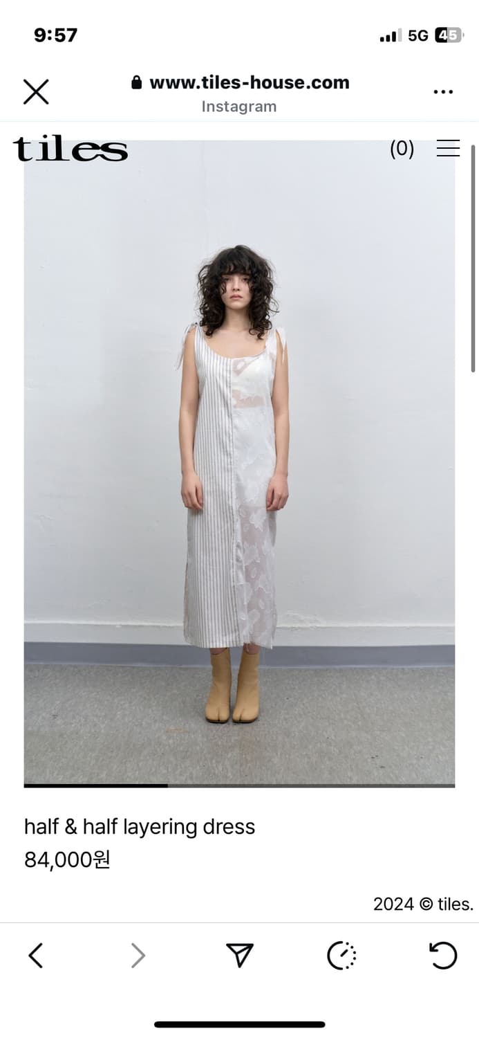 타일즈 레이어링 드레스 상품이미지1