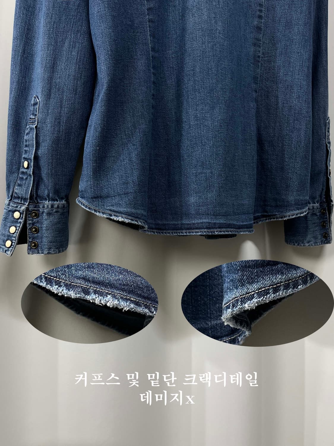 폴로 랄프로렌 콘초 사우스웨스턴 데님 셔츠 상품이미지7