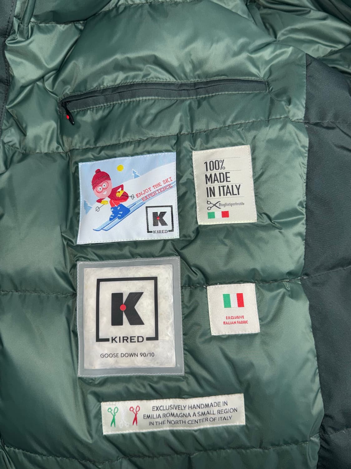 키톤 Kired 키레드 남성 다운 패딩 코트 상품이미지8