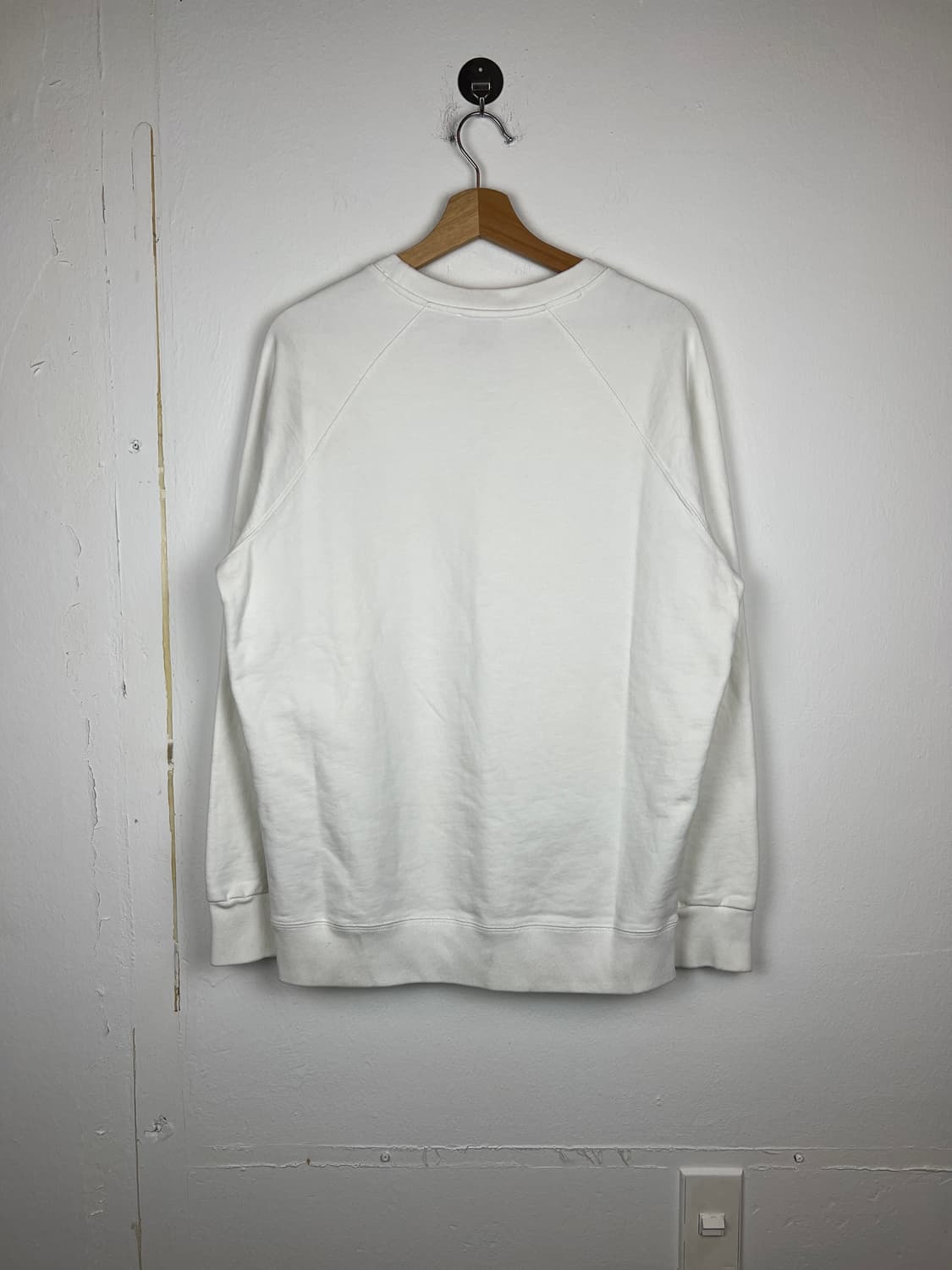 (정품) 메종키츠네 폭스 헤드 맨투맨 화이트 L 상품이미지3