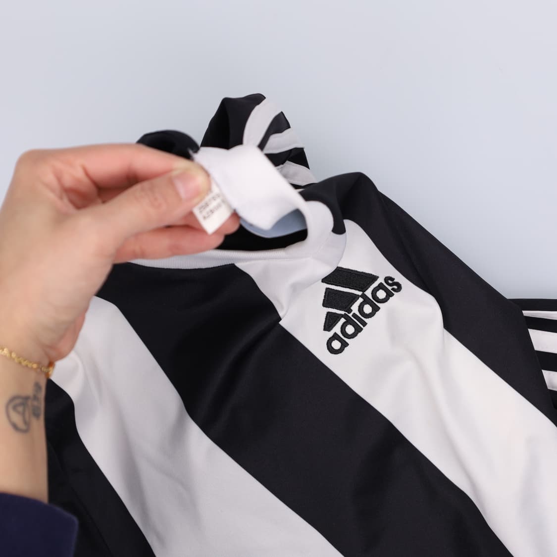 95 아디다스 스트라이프 긴팔져지 0318H1 상품이미지5