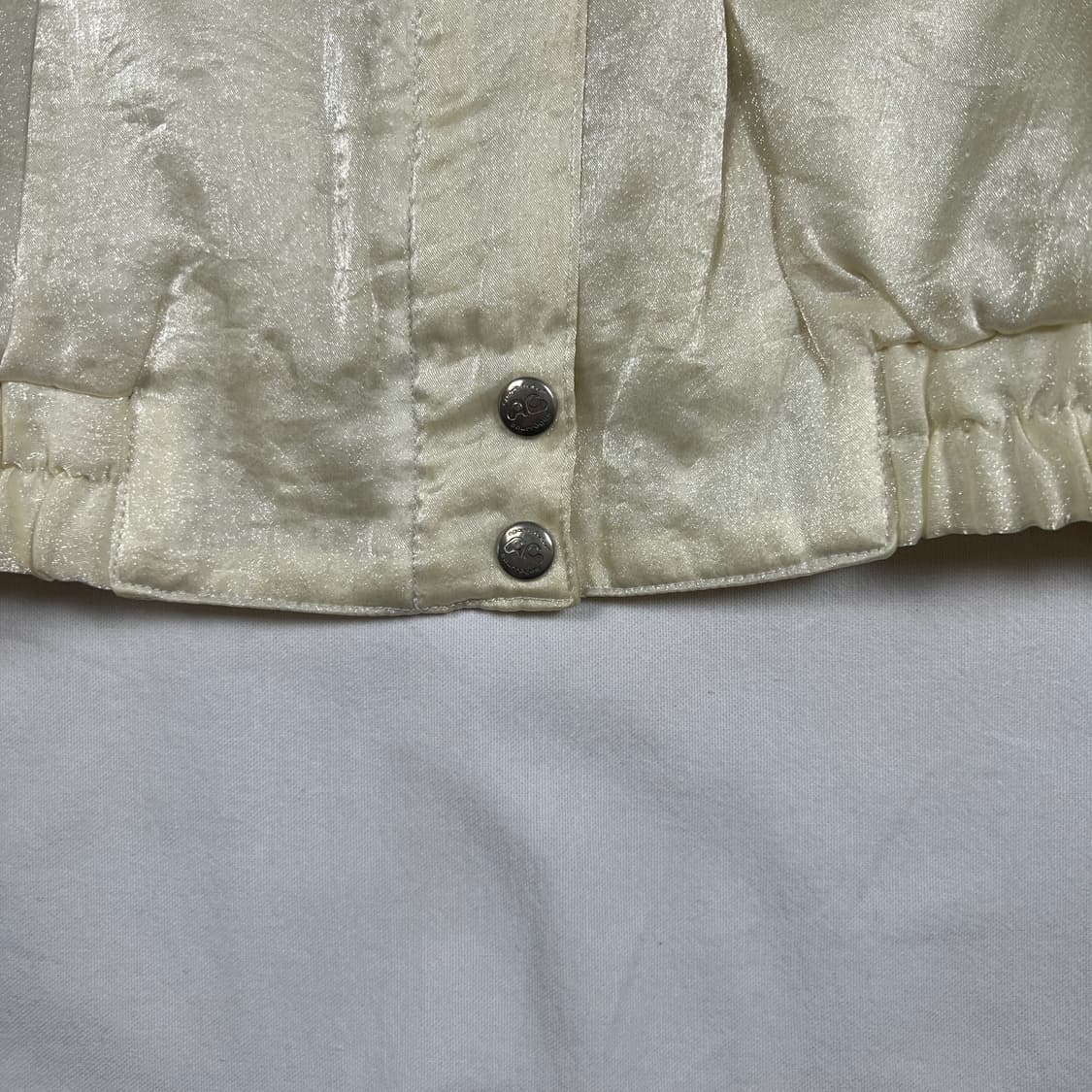 90‘s 꾸레주 courreges 블루종 자켓 상품이미지5