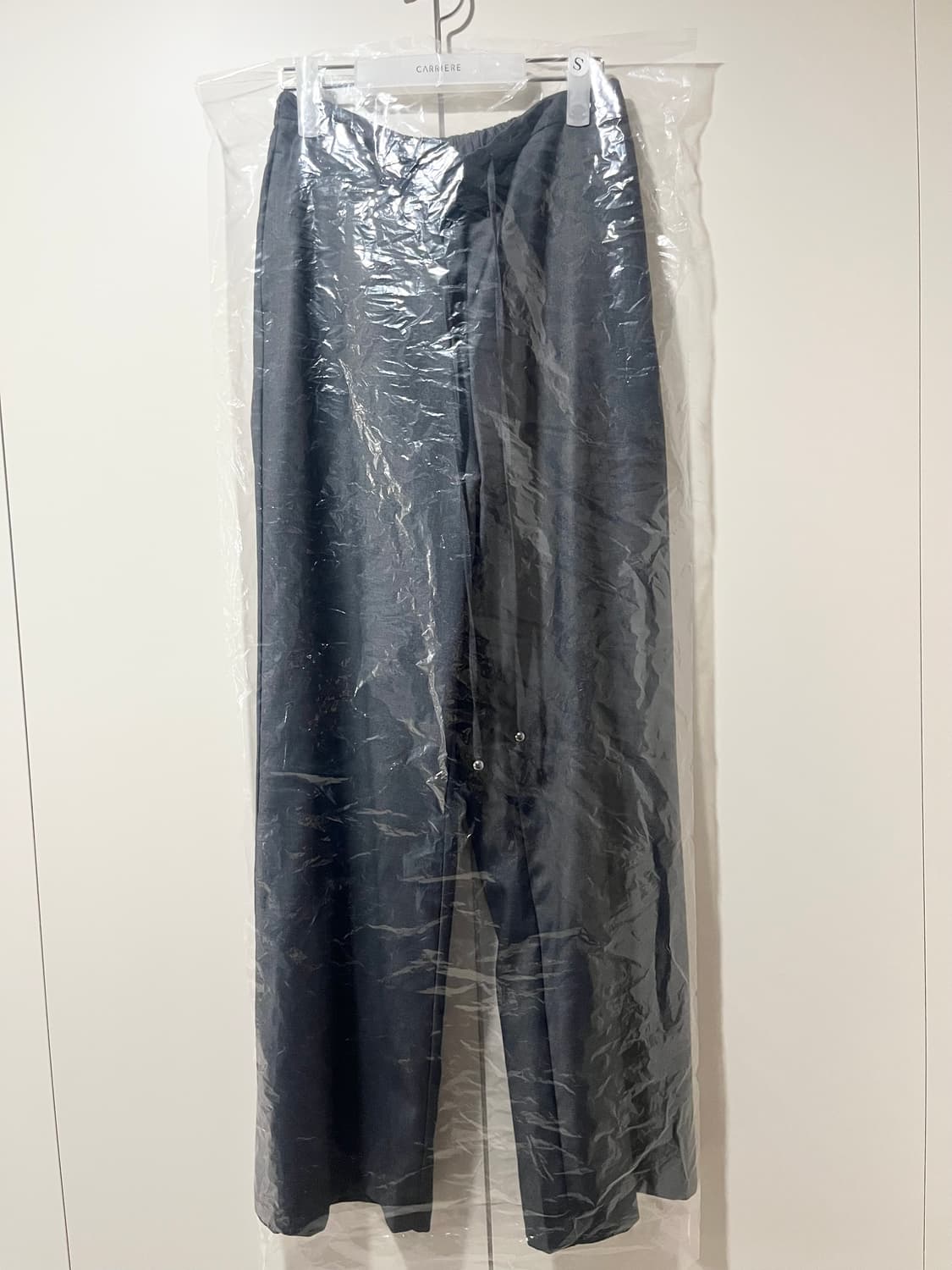 [S] 케리에르 Carriere 스트링 밴딩 팬츠 상품이미지8