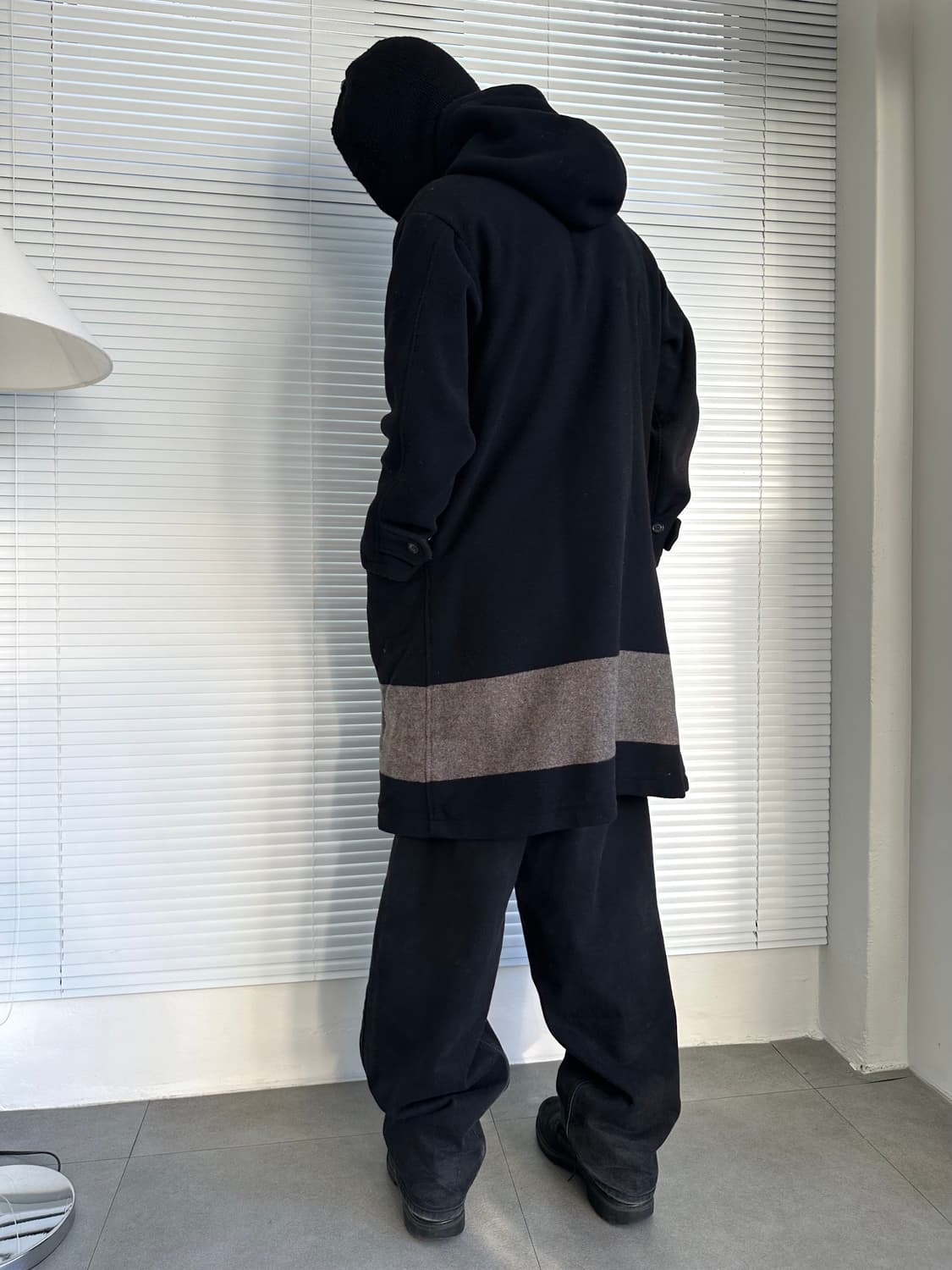 카반드 주카 울 후드 코트 상품이미지2