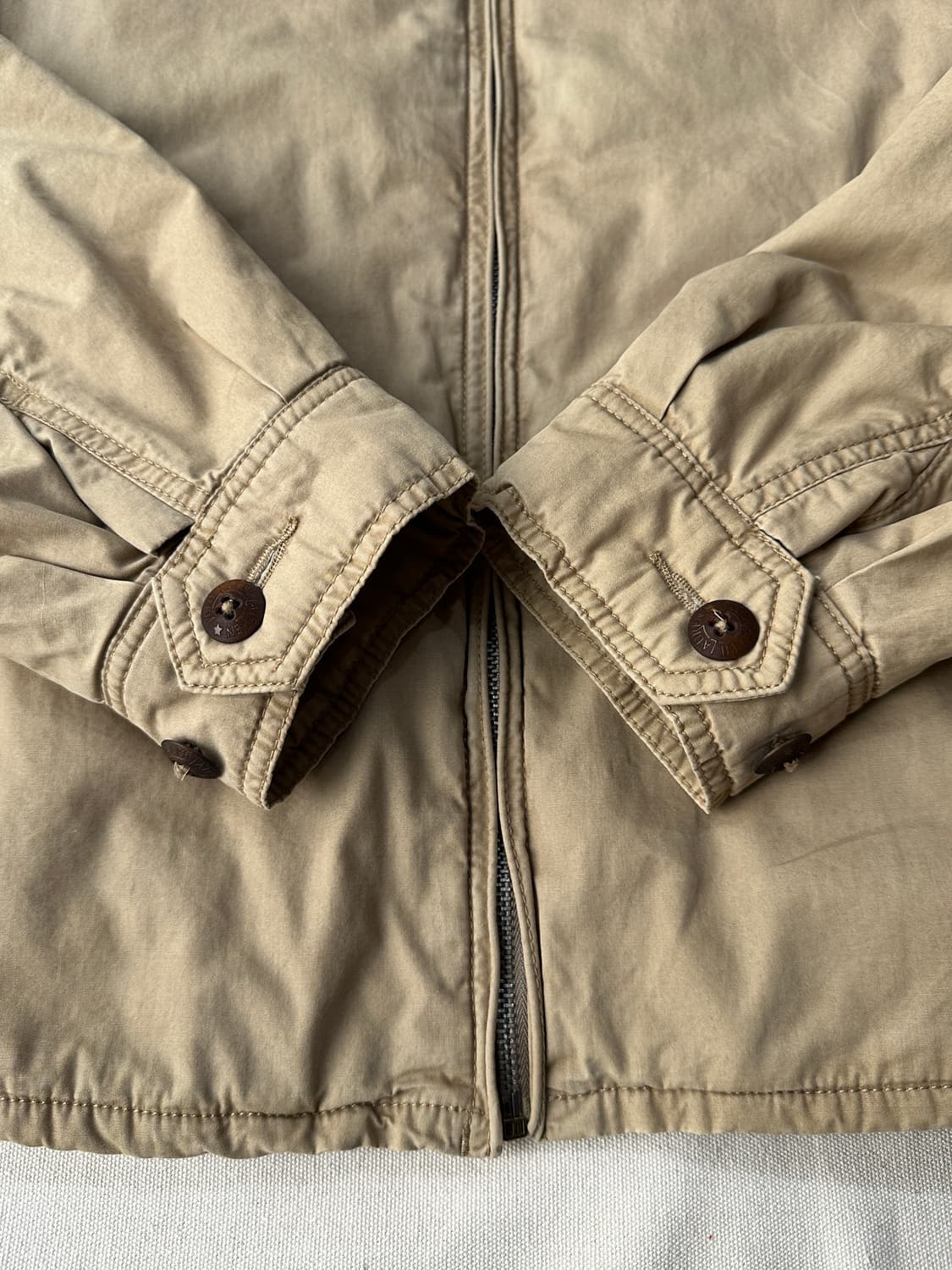 폴로 베이포트 퀼팅 봄버 자켓 S 상품이미지4