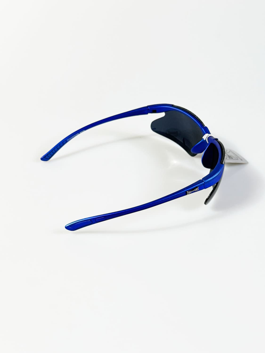 CHOPPERS 랩 쉴드 블루 고글 프레임 빈티지 선글라스 상품이미지4