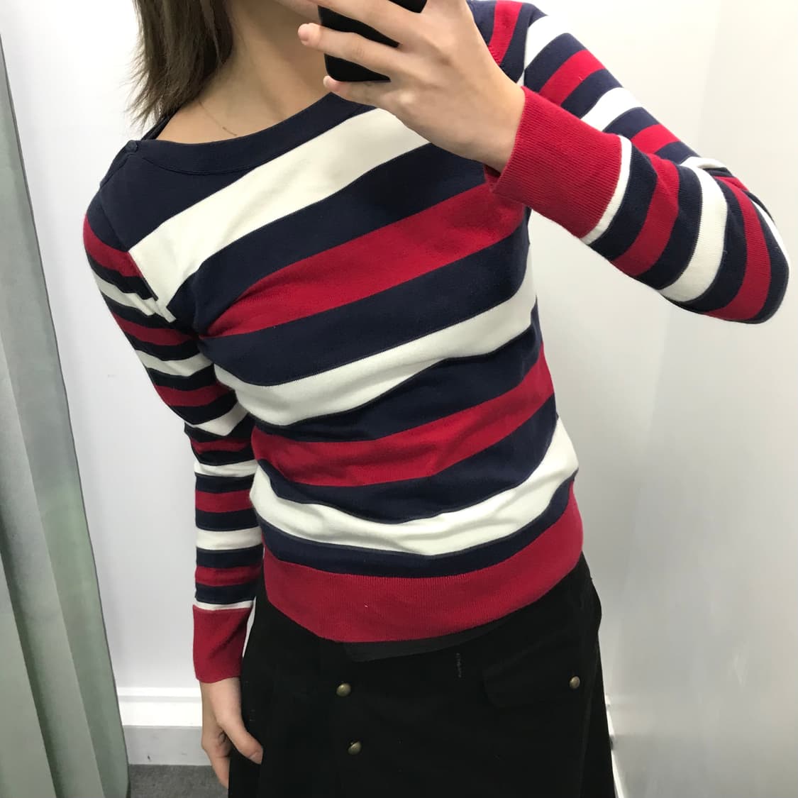 브룩스브라더스 스트라이프 롱슬리브 상품이미지1