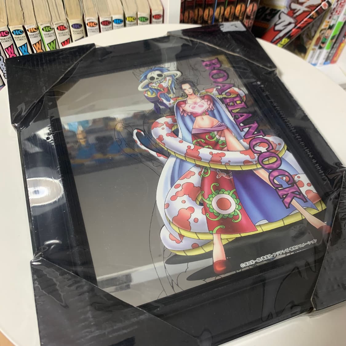 🏴‍☠️원피스 보아 핸콕 일러스트 액자 거울 상품이미지2