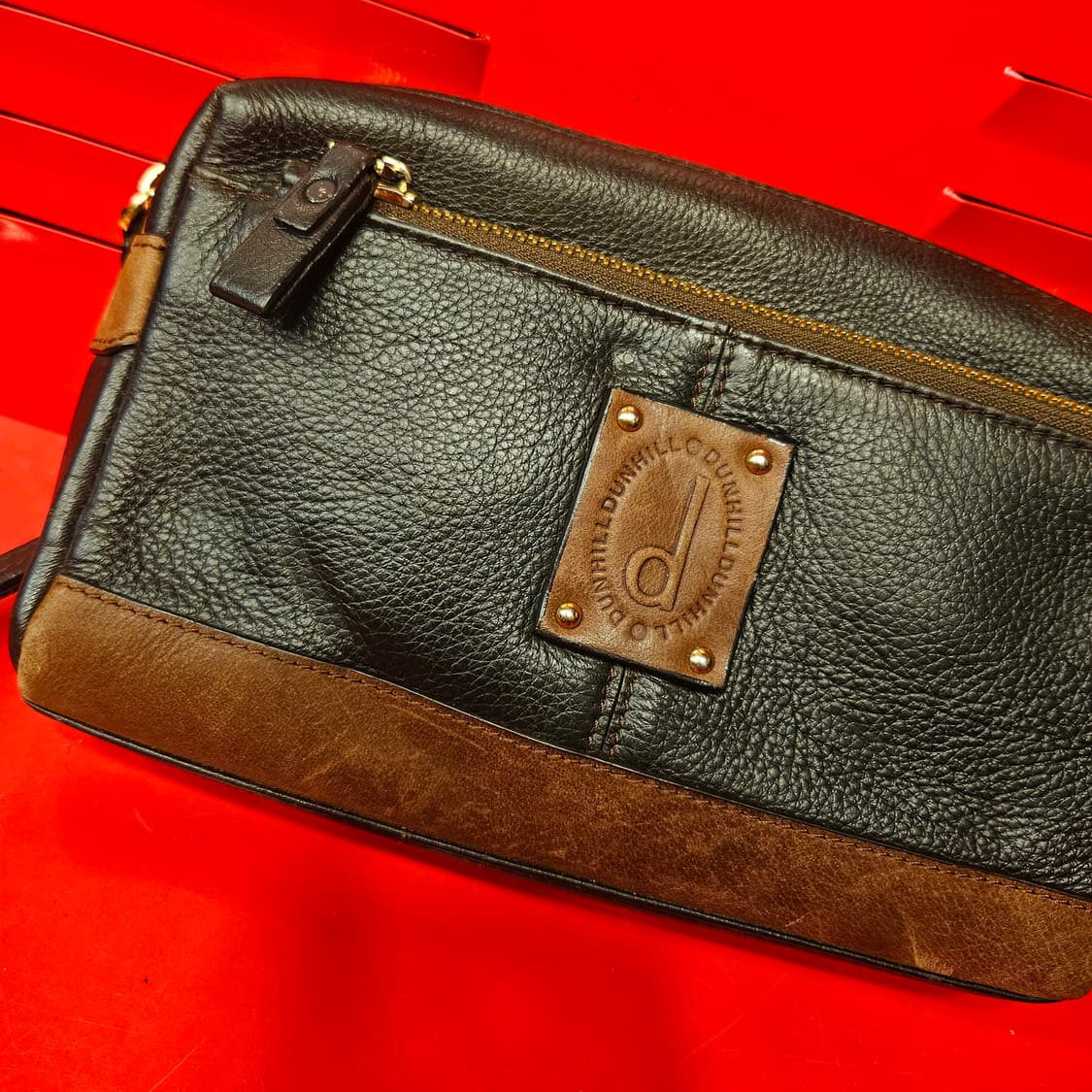 던힐(dunhill) 빈티지 클러치 22 x 14 x 4 size 상품이미지3