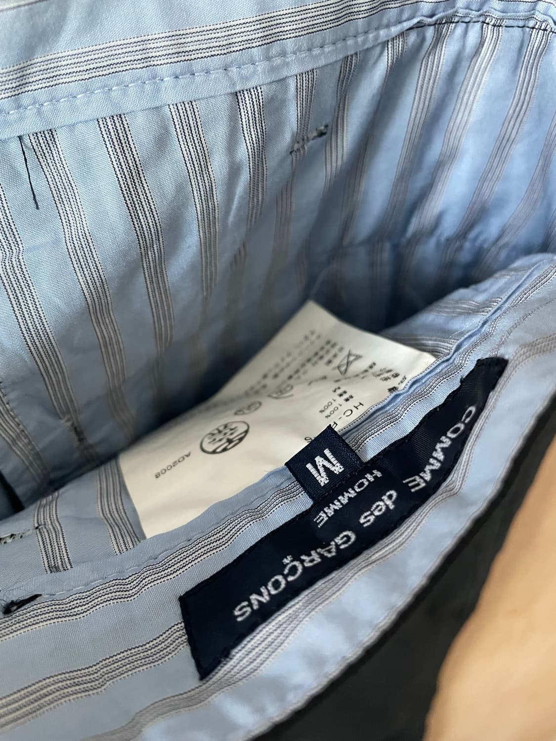 꼼데가르송 옴므 치노팬츠 상품이미지5