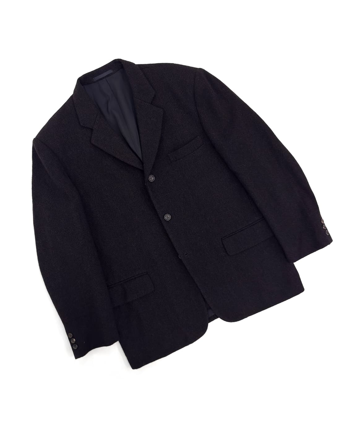 꼼데가르송 헤비 울 3버튼 자켓  / L 상품이미지5