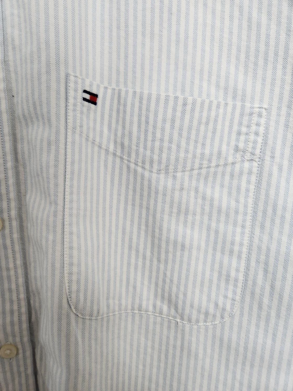 타미힐피거Tommy 스트라이프 옥스포드 셔츠 L - S152 상품이미지5