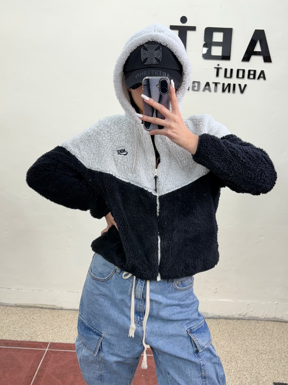 나이키 후리스 집업 상품이미지1