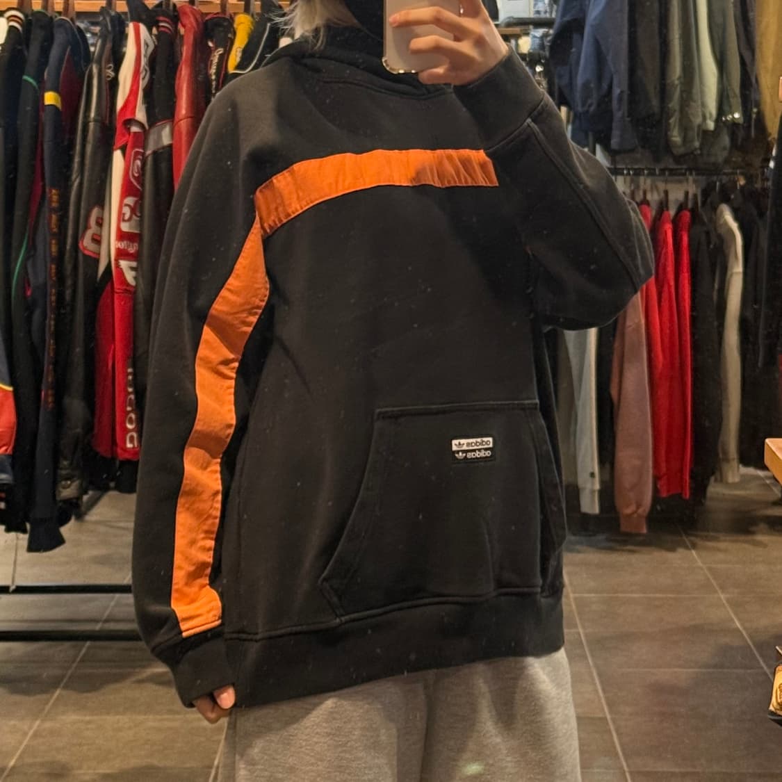 NO.9] adidas 오버핏 후드티 상품이미지4