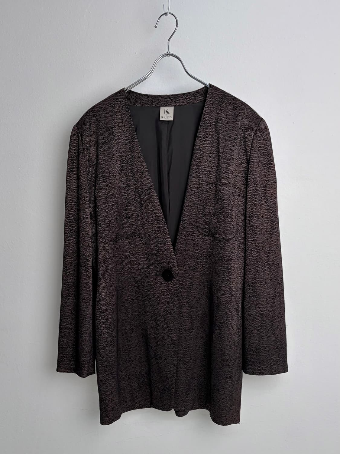 크리지아 블레이저 fabric from Italy 상품이미지1