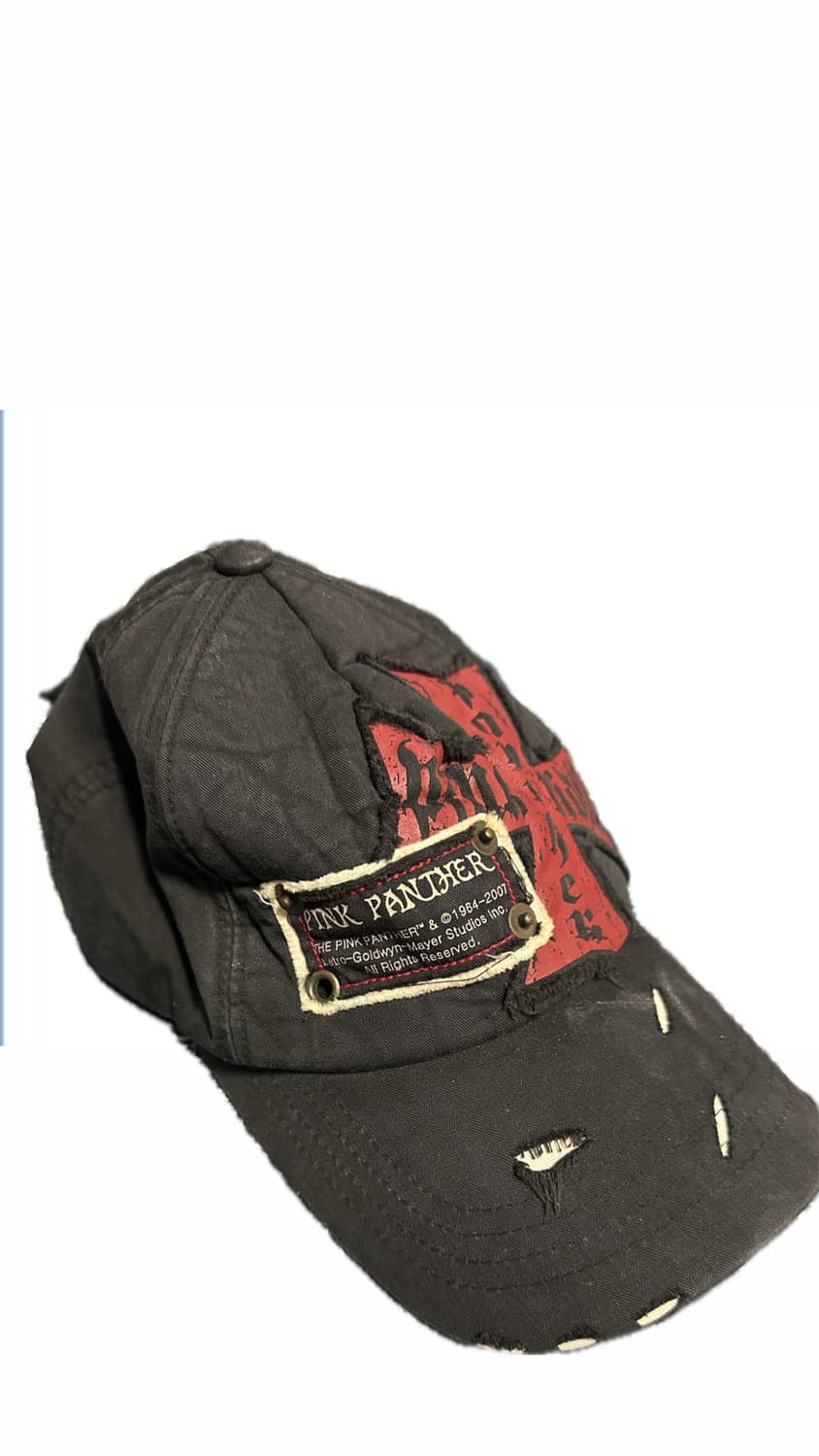 Distressed cross Cap 상품이미지2