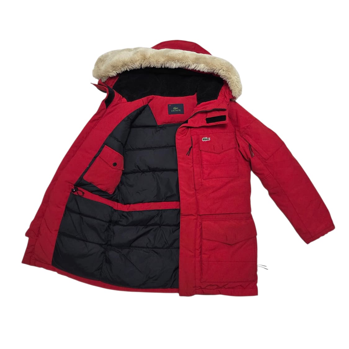 라코스테 레드 헤비다운 패딩 자켓 상품이미지3