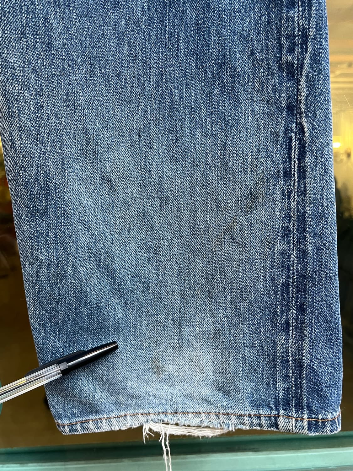 Sewing chop 샐비지 데님 진 W31 상품이미지7