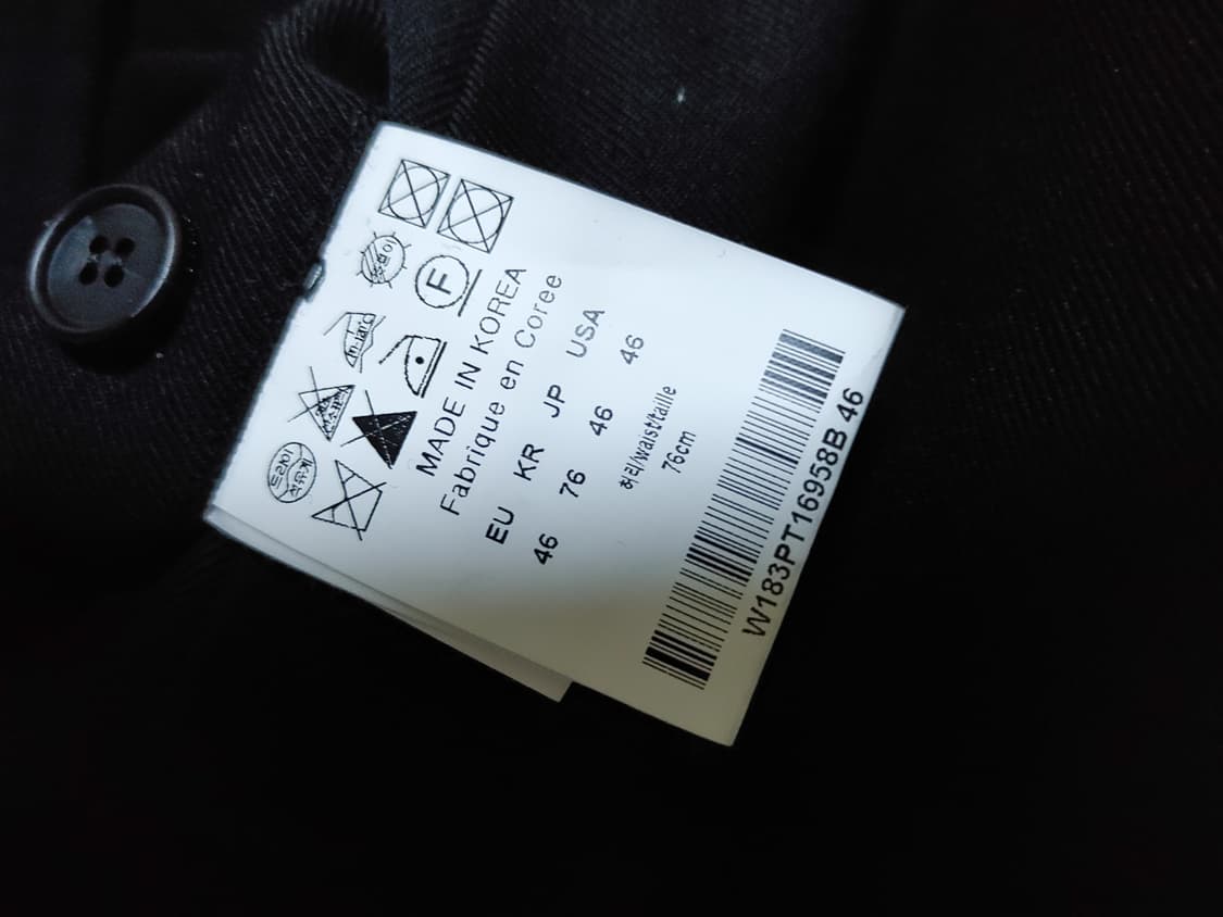 우영미 링 벨트 고리 트윌 팬츠 팝니다 상품이미지5