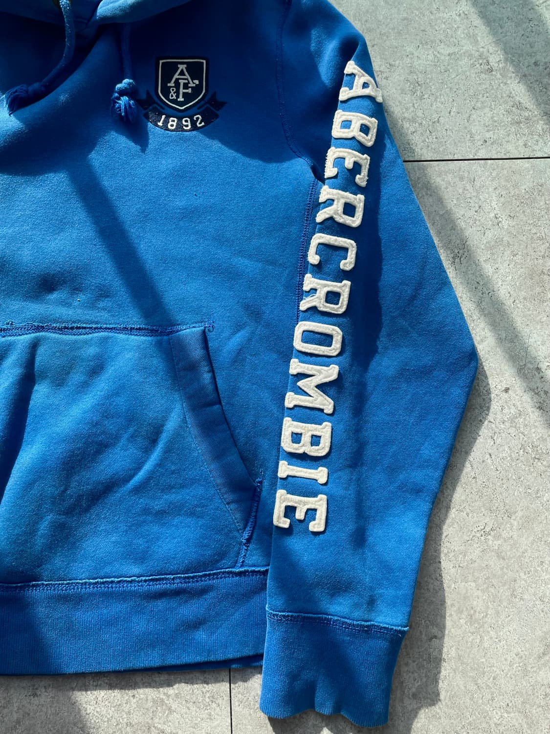 아베크롬비 블루 후디 상품이미지5